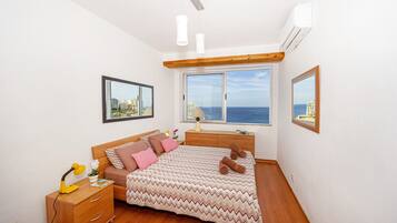 Appartement, 3 chambres, vue mer | 3 chambres, bureau, espace de travail pour ordinateur portable