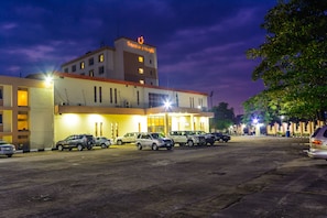 Front of property – evening/night