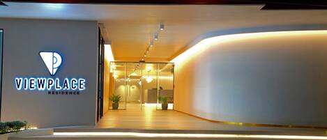 Façade de l’hébergement