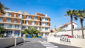 Overnatningsstedets facade