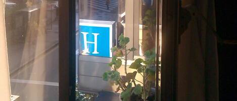 Vue depuis l’hébergement