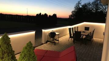 Suite - 2 soveværelser (120 m2) | Terrasse/gårdhave