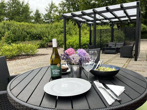 Terrace/patio - Egebjerggaard Bed & Breakfast (Varde)