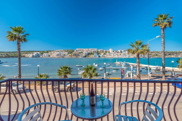 Standard Apartment, 2 Bedrooms, Sea View | Balcony