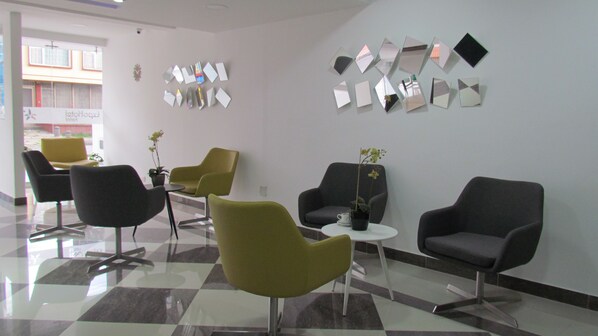 Lobby sitting area