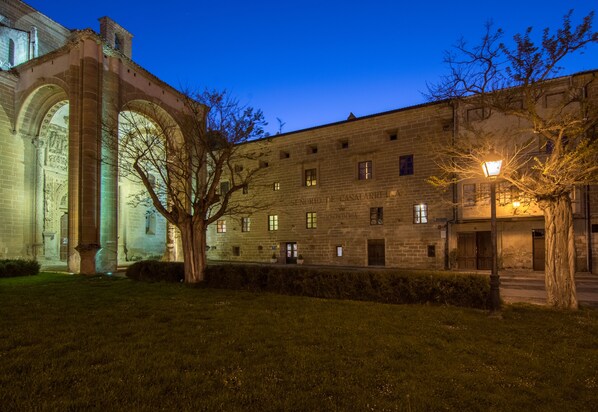 Front of property – evening/night