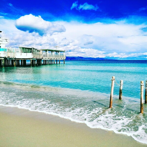 On the beach, white sand - Villa Beach City (Cagliari)