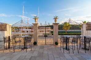 Front of property – evening/night