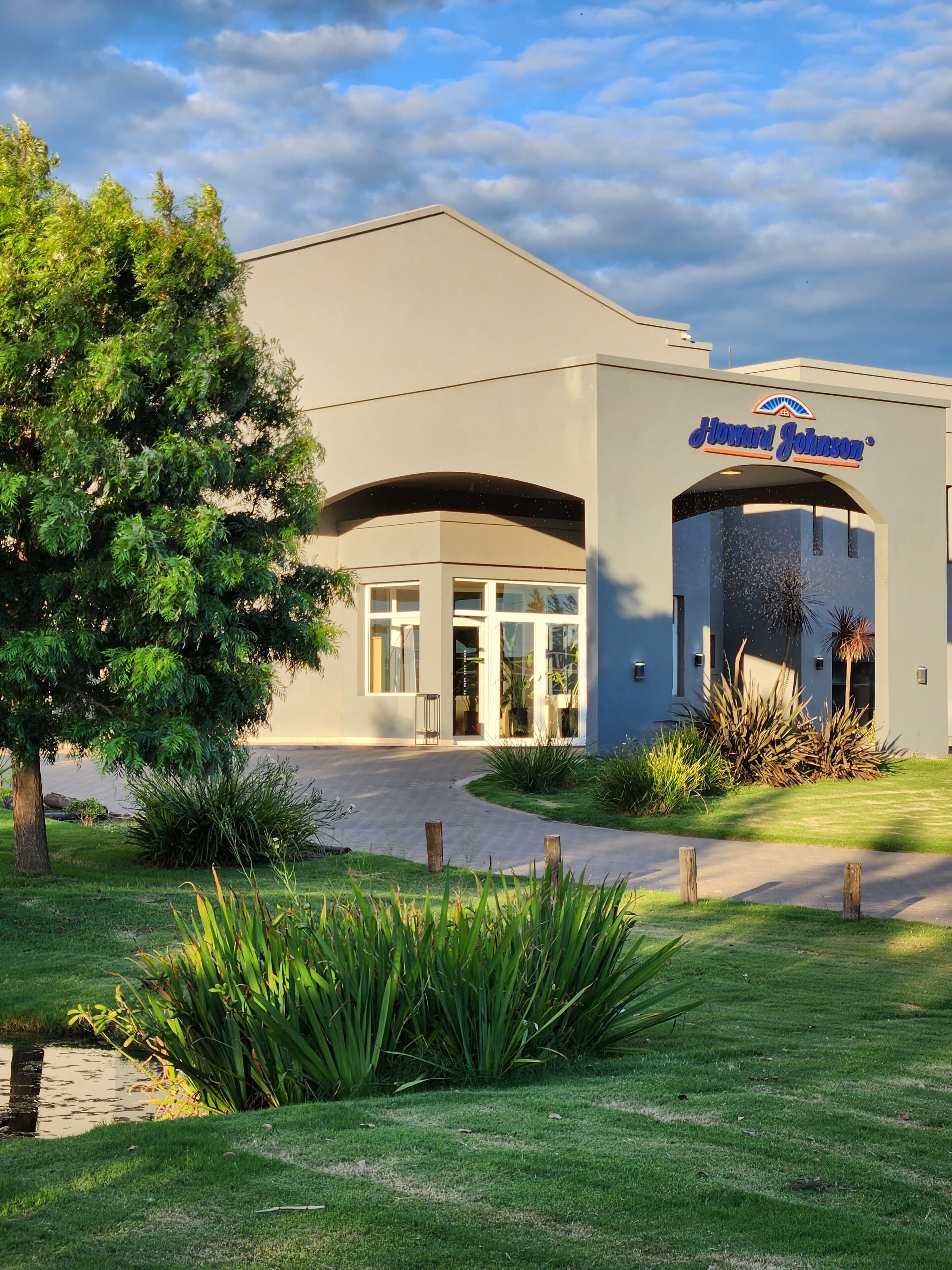 Fachada de la propiedad