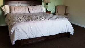 Quarto luxo, 1 cama King, para não fumantes | Área de estar