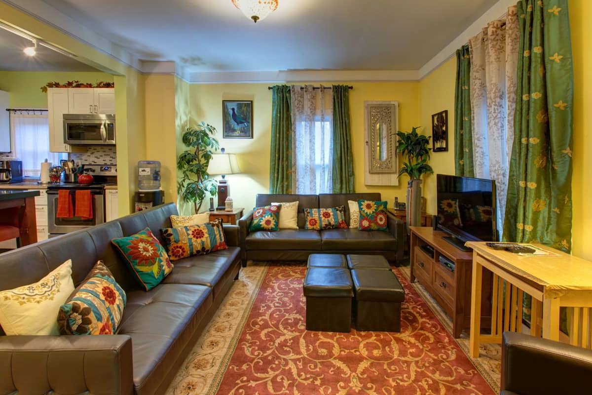 Comfort huis, 4 slaapkamers, uitzicht op bergen, uitzicht op gebergte | 4 slaapkamers, luxe beddengoed, verduisterende gordijnen
