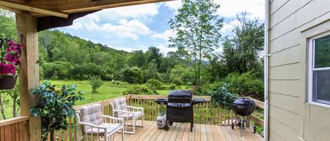 Comfort-Haus, 4 Schlafzimmer, Bergblick, Bergseite | Terrasse/Patio