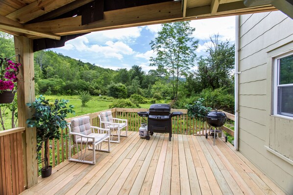 Maison Confort, 4 chambres, vue montagne, côté montagne | Terrasse/Patio