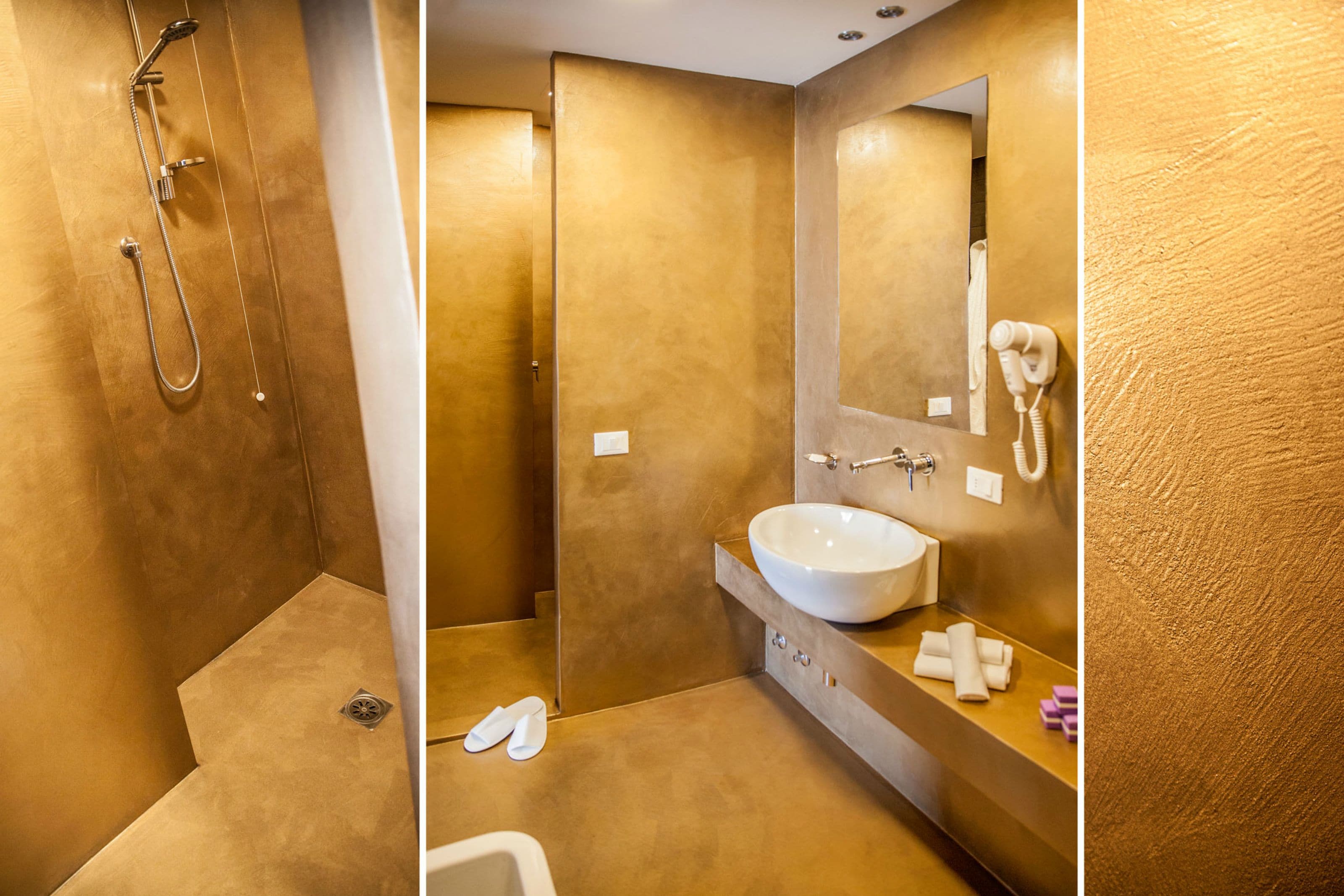 free toiletries, hair dryer, bidet, towels