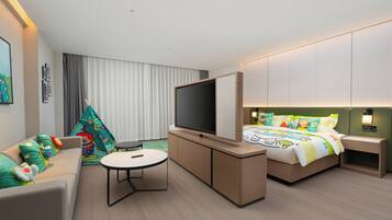 Suite, 1 trĂšs grand lit (Kids Theme) | Couette en duvet d'oie, minibar, bureau