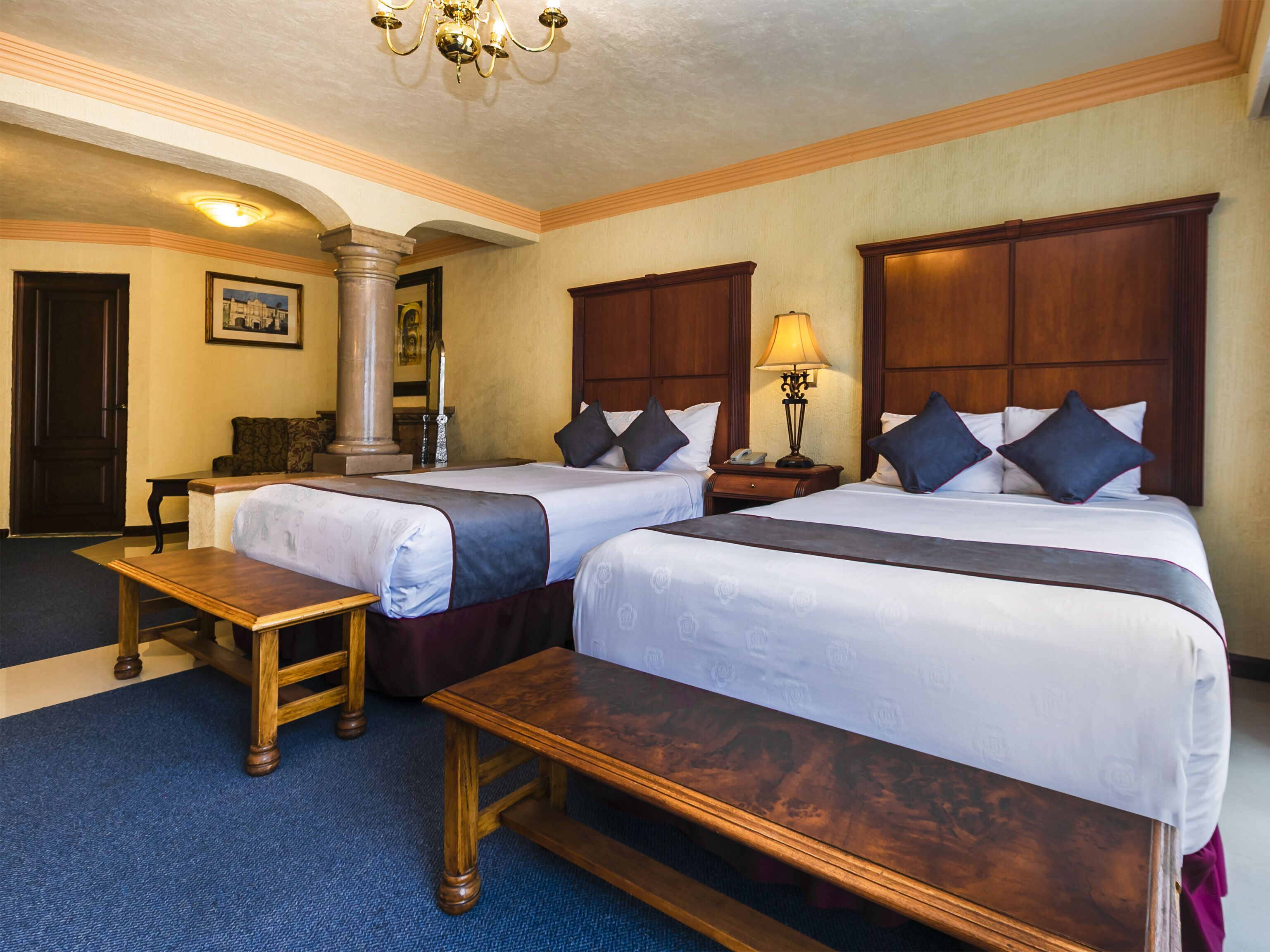 superior room, 2 double beds | 1 bedroom, premium bedding, down duvets, in-room safe