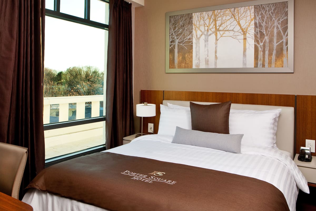 in-room safe, desk, blackout curtains, iron/ironing board