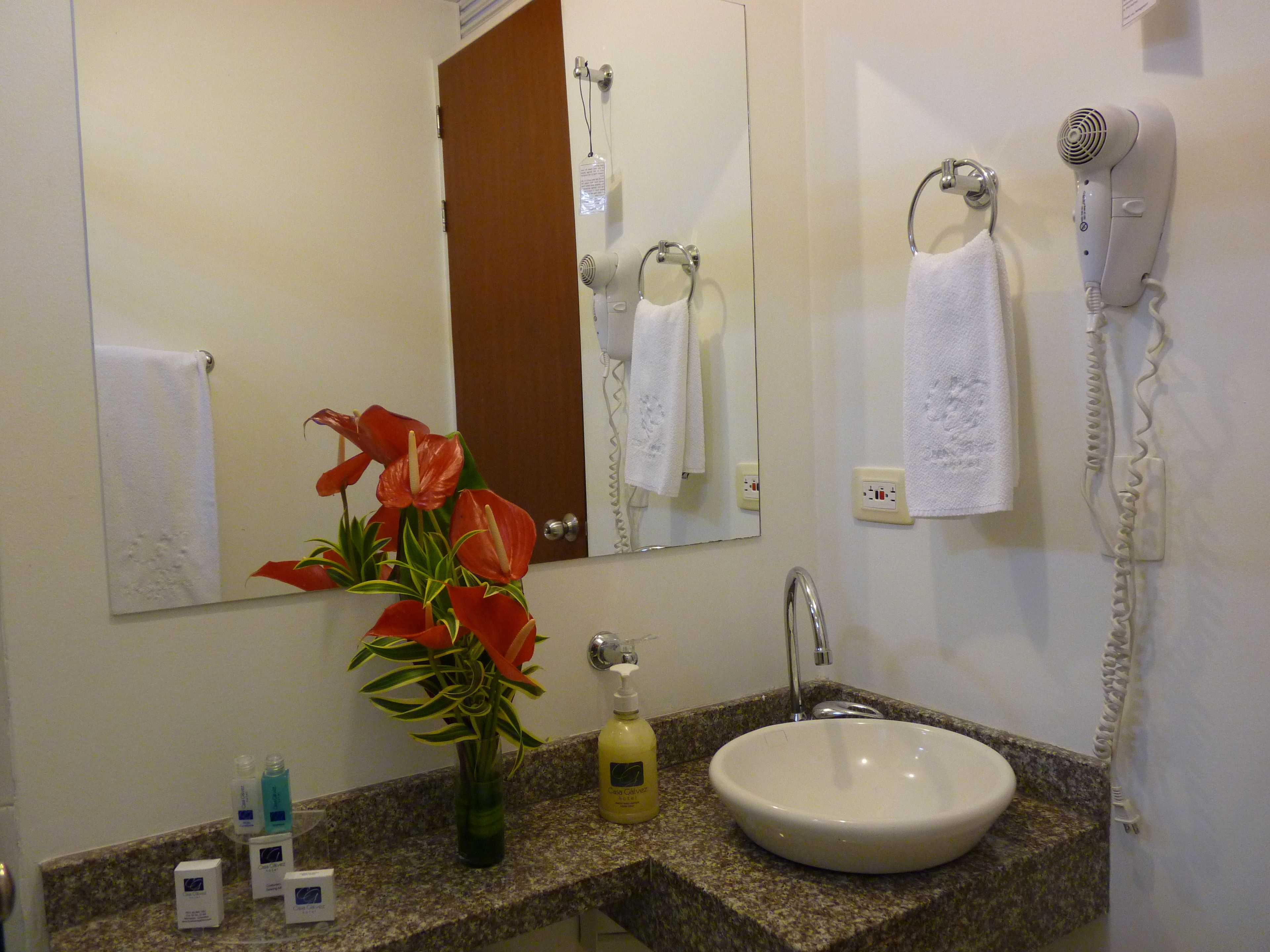 standard room, 1 double bed | bathroom sink