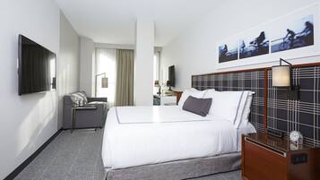 Sábanas italianas Frette, ropa de cama de alta calidad y minibar