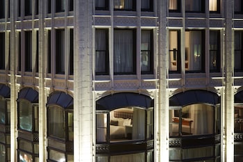 Front of property - evening/night at The Godfrey Hotel Boston