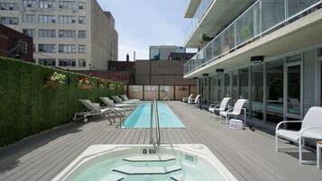 Seasonal outdoor pool