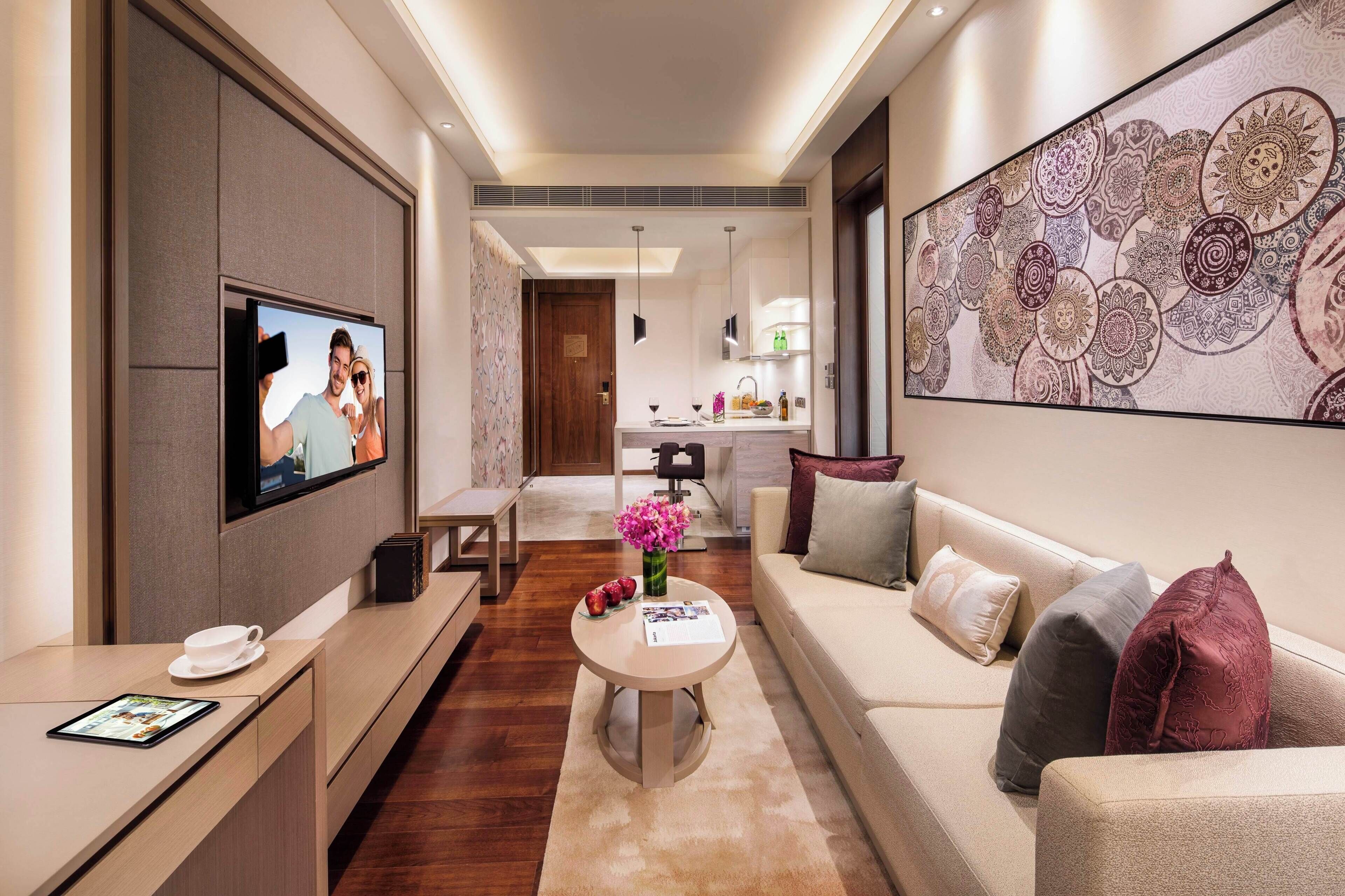 Free minibar items, in-room safe, desk, iron/ironing board