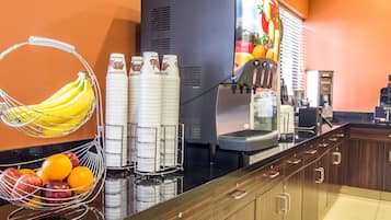 Gratis morgenmadsbuffet hver dag