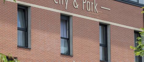 Façade de l’hébergement