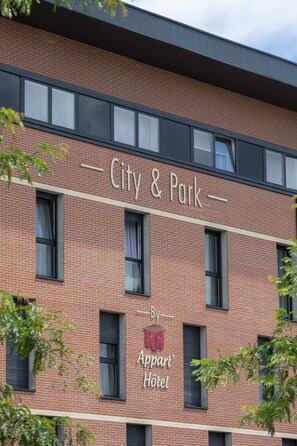 Façade de l’hébergement