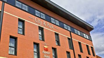 Voorkant van accommodatie