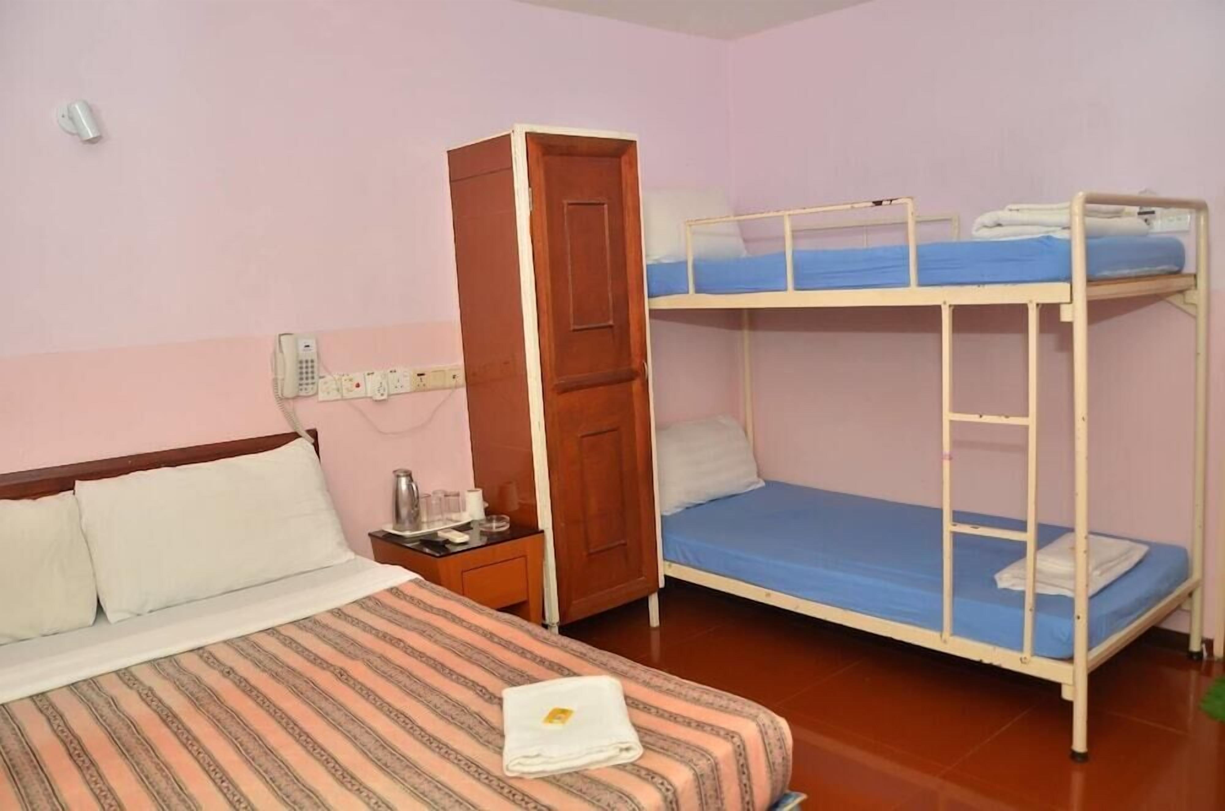 Family Quadruple Room (No Window) | Iron/ironing board, rollaway beds, free WiFi