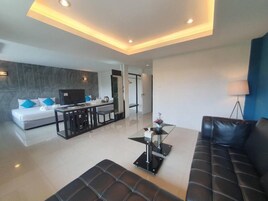 Minibar, desk, iron/ironing board (on request), WiFi (free)