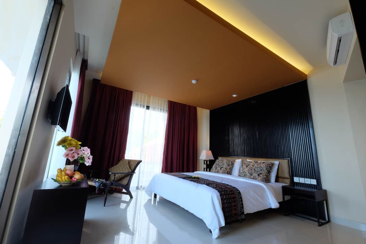 Suite, 1 slaapkamer | 1 slaapkamer, een minibar, een kluis op de kamer