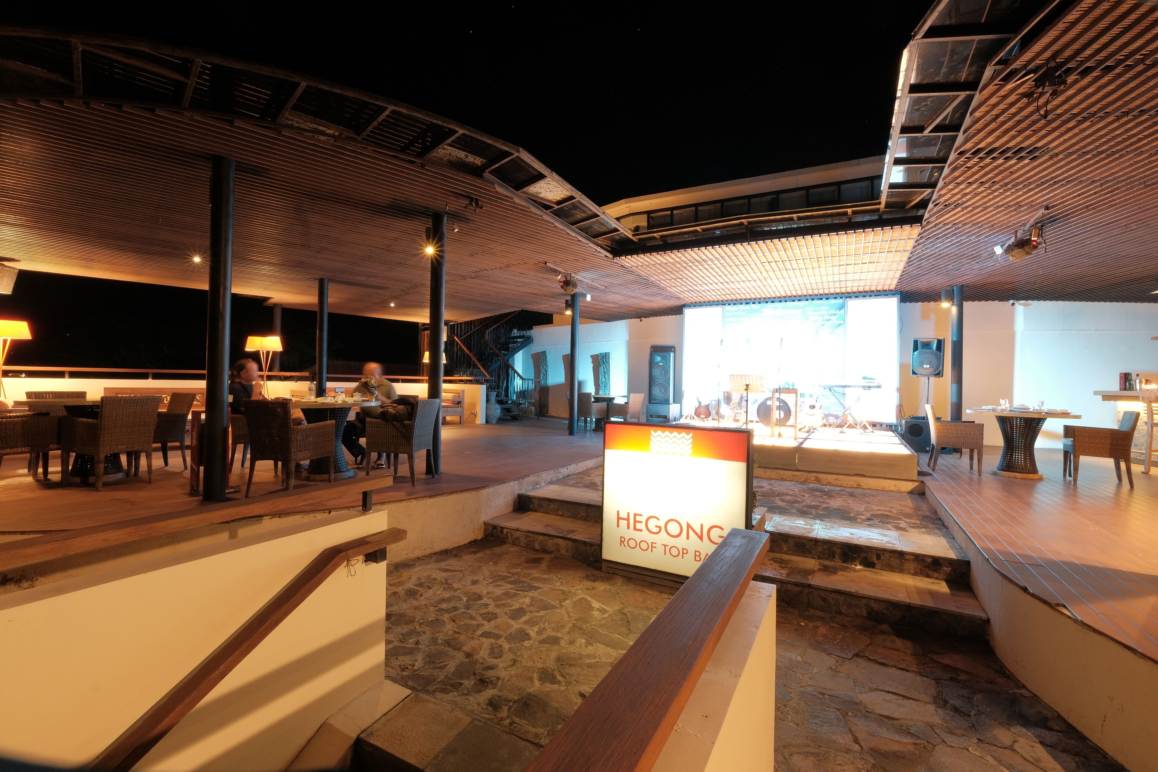 Teras rooftop