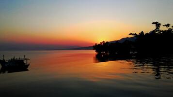 Vista a la playa o al mar