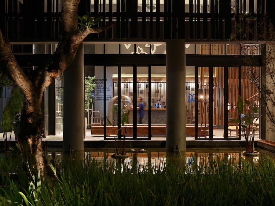 Enceinte de l’hébergement