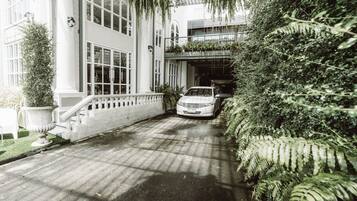 Espace banquet en plein air