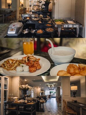 Daily buffet breakfast (THB 150 per person)