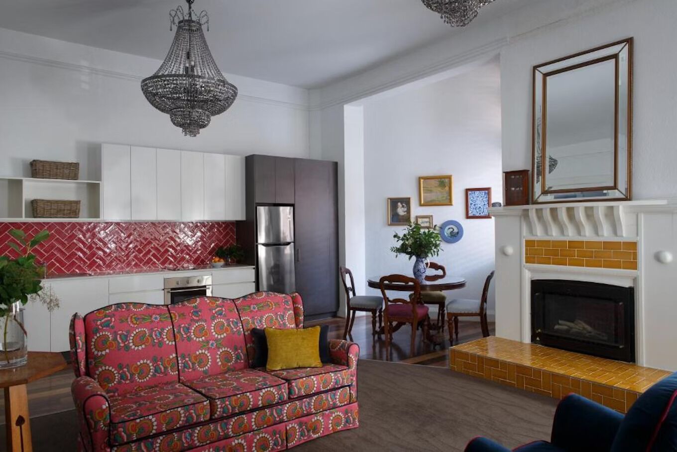 Lola Two Bedroom Apartment with Two Bathrooms | Living area | Flat-screen TV, Netflix, streaming services