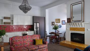 Lola Two Bedroom Apartment with Two Bathrooms | Living area | Flat-screen TV, Netflix, streaming services