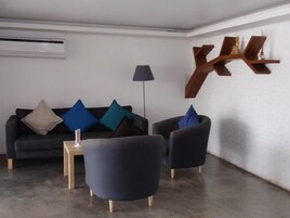 Zona de estar del vestíbulo