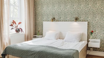 Zweibettzimmer | Individuell dekoriert, BĂŒgeleisen/BĂŒgelbrett, kostenloses WLAN