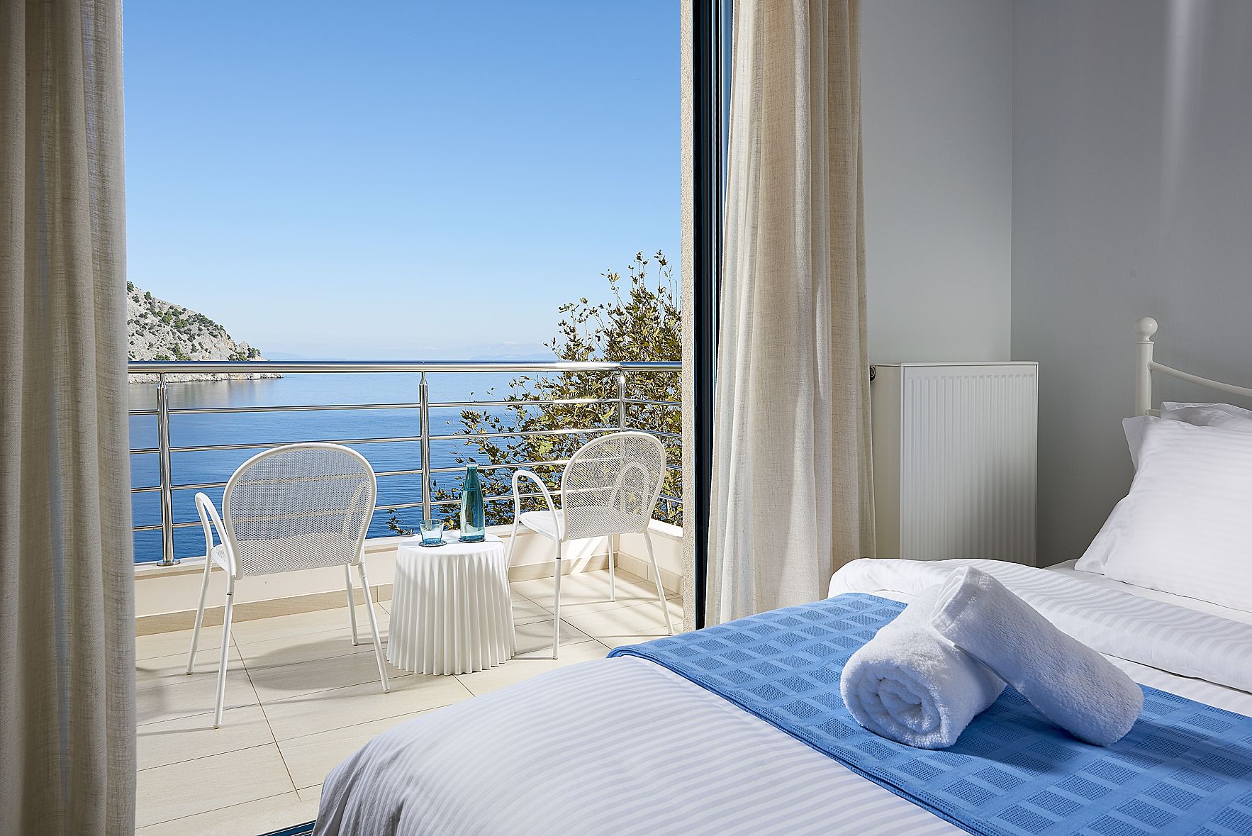 family suite, 2 bedrooms, sea view | 1 bedroom, premium bedding, in-room safe, desk