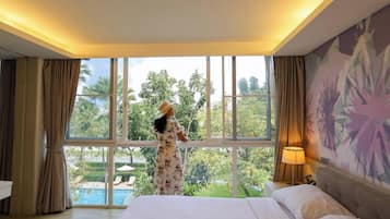 1 bedroom, in-room safe, individually decorated, blackout drapes