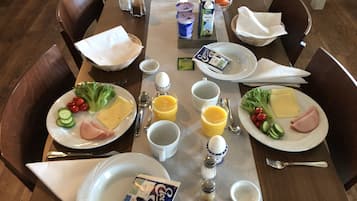 Free daily local cuisine breakfast