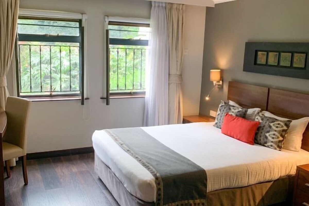 Premium bedding, down duvets, pillow-top beds, in-room safe