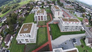 Aerial view - Wohntel - wohnen wie im Hotel (Sevelen)