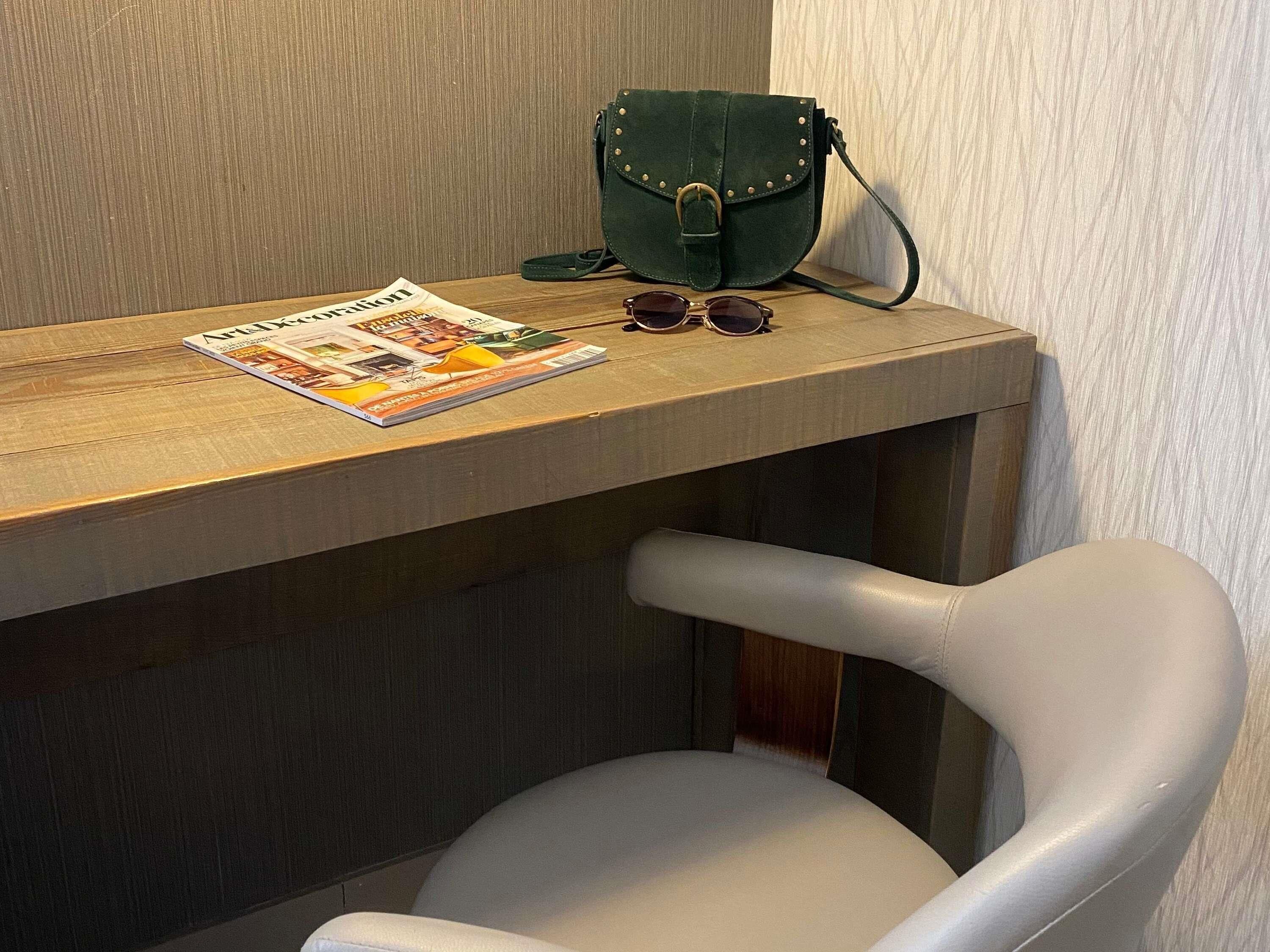 Desk, free WiFi, bed sheets, alarm clocks