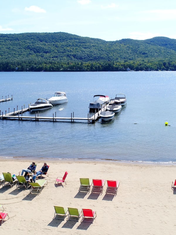 Private beach, sun-loungers, beach umbrellas, beach volleyball