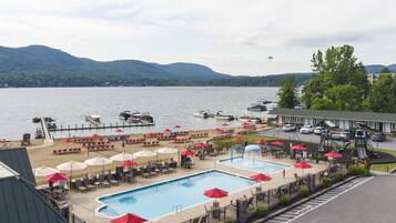 Udsigt fra overnatningsstedet